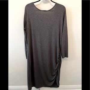 ASOS RUCHED LOW BACK DRESS - NEVER WORN